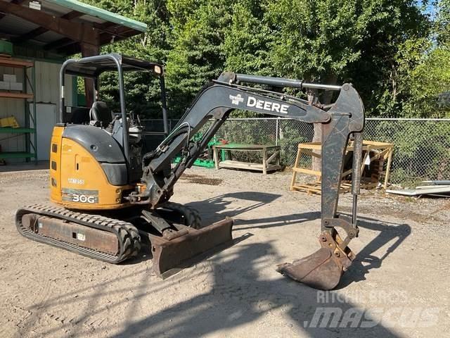 John Deere 30G Pásové rýpadlá