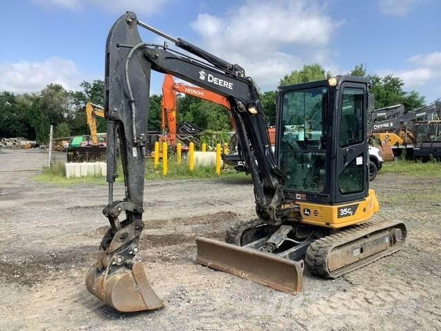 John Deere 35G Pásové rýpadlá