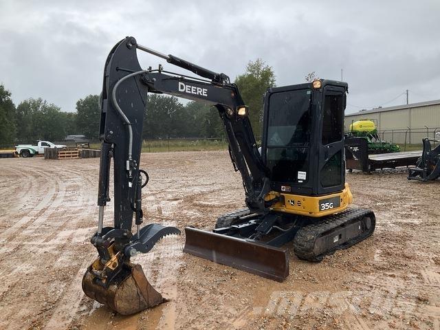 John Deere 35G Pásové rýpadlá