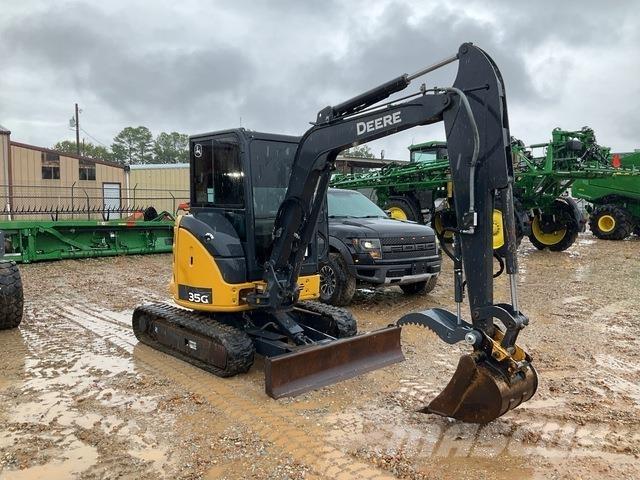 John Deere 35G Pásové rýpadlá