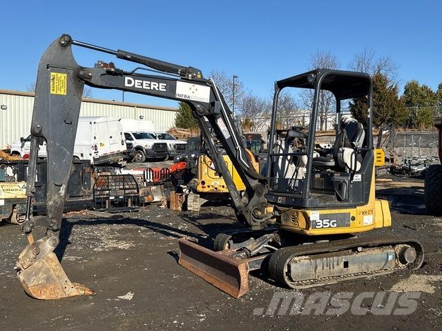 John Deere 35G Pásové rýpadlá