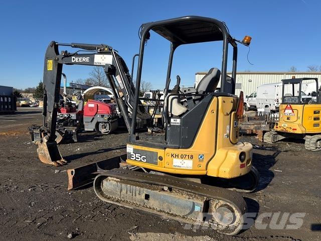 John Deere 35G Pásové rýpadlá