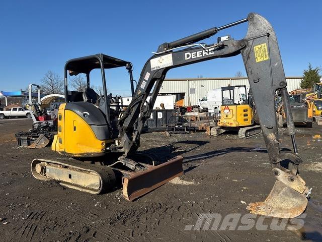 John Deere 35G Pásové rýpadlá