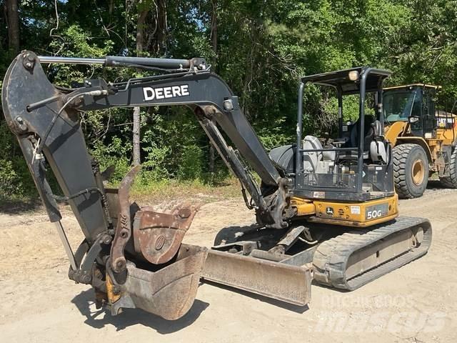 John Deere 50G Pásové rýpadlá