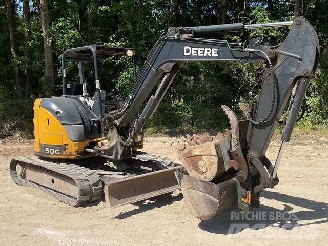 John Deere 50G Pásové rýpadlá