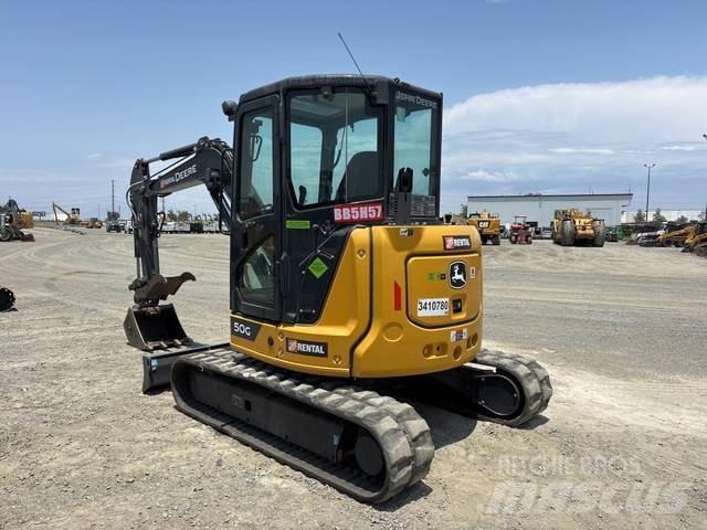 John Deere 50G Pásové rýpadlá