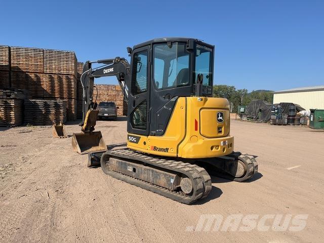 John Deere 50G Pásové rýpadlá