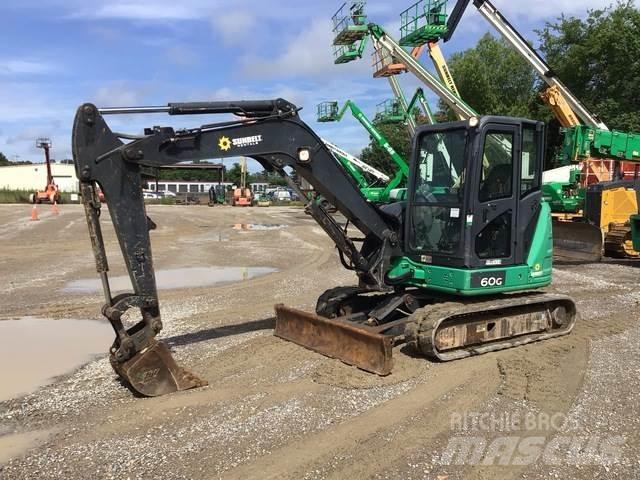 John Deere 60G Pásové rýpadlá