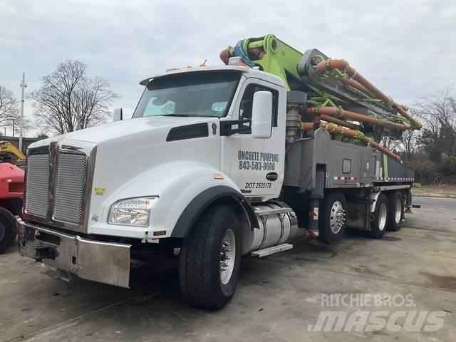 Kenworth T880 Nákladné autá s čerpadlami betónu