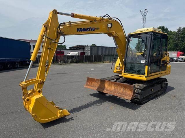 Komatsu PC71-7 Pásové rýpadlá