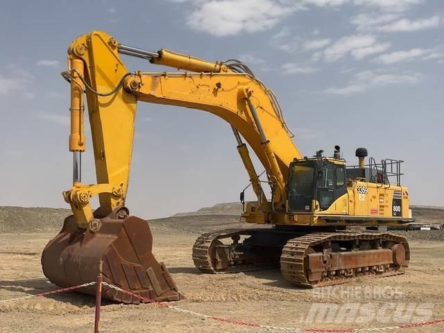 Komatsu PC800-8 Pásové rýpadlá