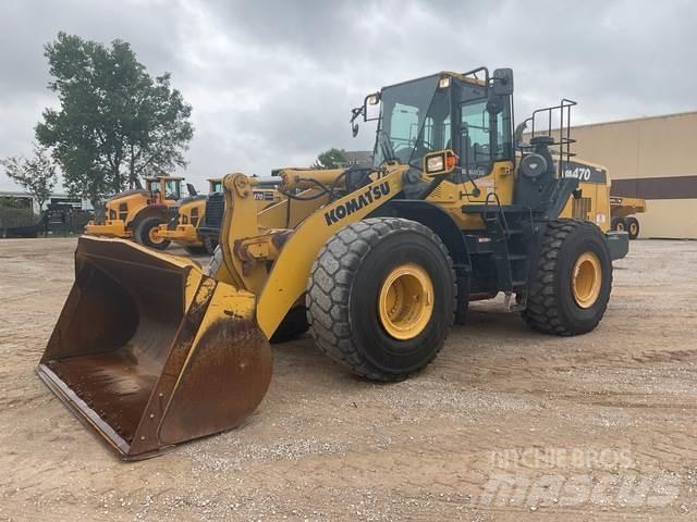 Komatsu WA470 Kolesové nakladače