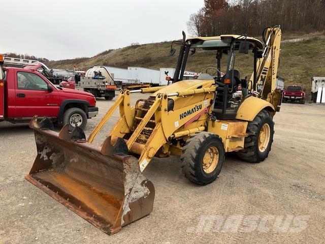 Komatsu WB140 Rýpadlo-nakladače