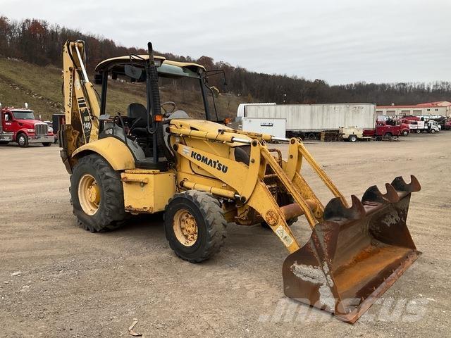 Komatsu WB140 Rýpadlo-nakladače