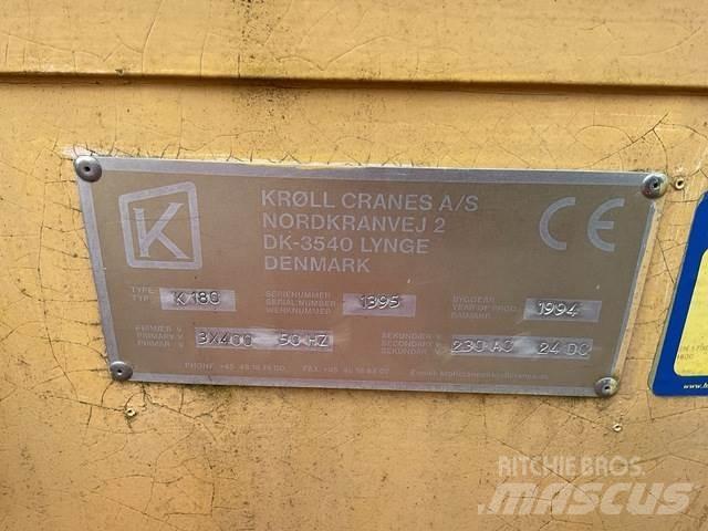 Kroll K180 Stavebné žeriavy