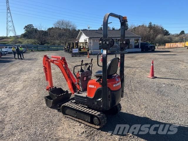 Kubota K008-3 Mini rýpadlá < 7t