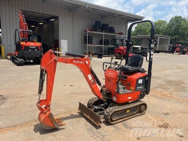 Kubota K008-5 Pásové rýpadlá