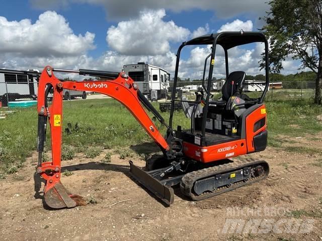 Kubota KX018-4 Pásové rýpadlá