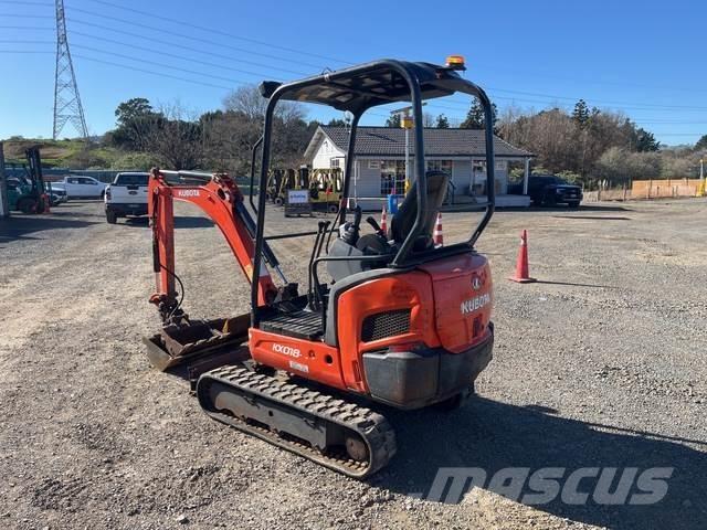 Kubota KX018-4 Mini rýpadlá < 7t