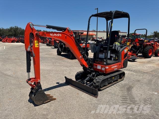 Kubota KX018-4 Pásové rýpadlá