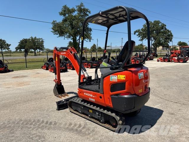 Kubota KX018-4 Pásové rýpadlá