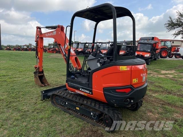 Kubota KX030-4 Pásové rýpadlá