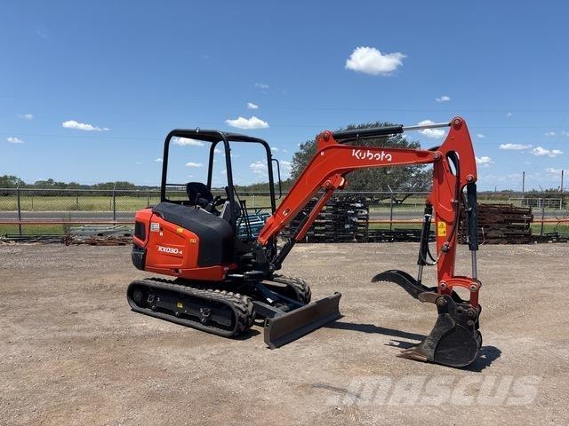Kubota KX030-4 Pásové rýpadlá