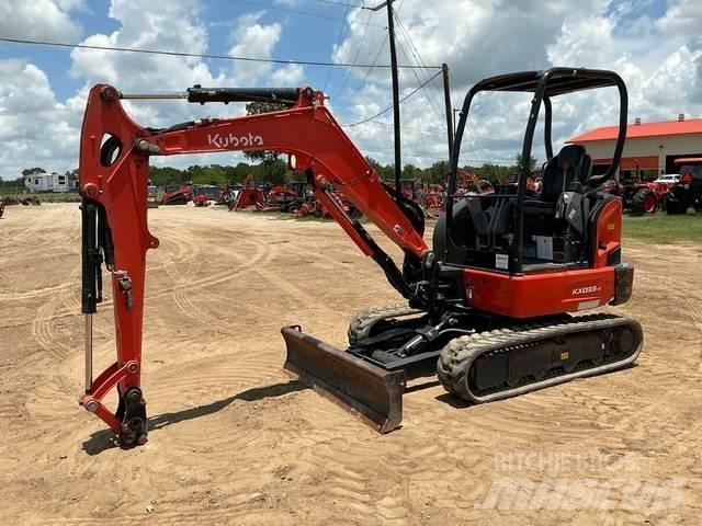Kubota KX033-4 Pásové rýpadlá