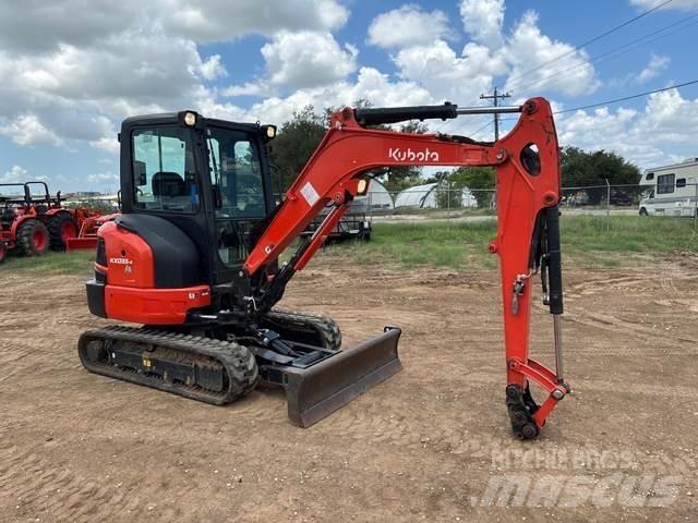 Kubota KX033-4 Pásové rýpadlá
