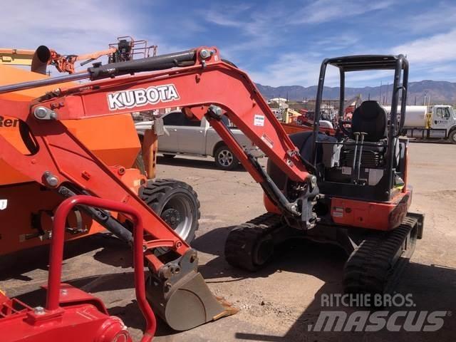 Kubota KX040-4 Pásové rýpadlá