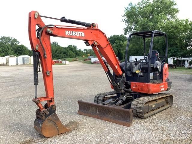 Kubota KX040-4 Pásové rýpadlá