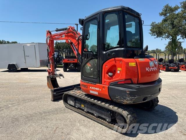 Kubota KX040-4 Pásové rýpadlá