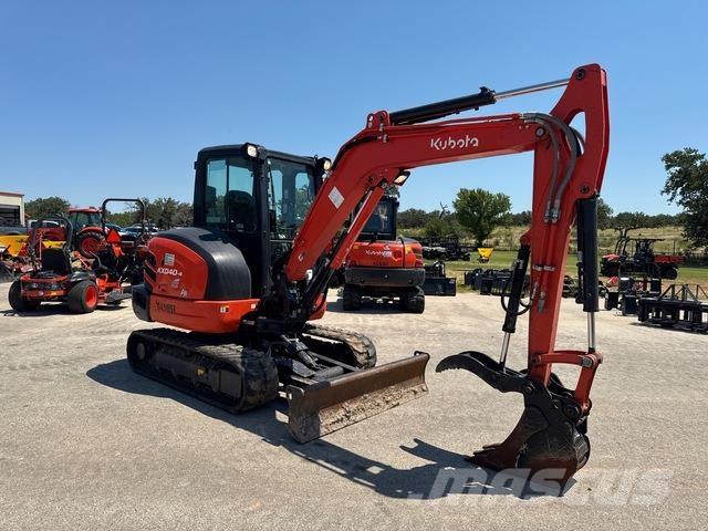 Kubota KX040-4 Pásové rýpadlá