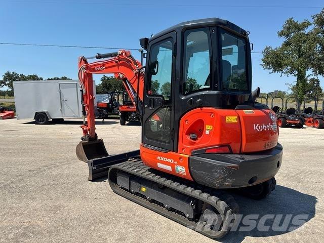 Kubota KX040-4 Pásové rýpadlá
