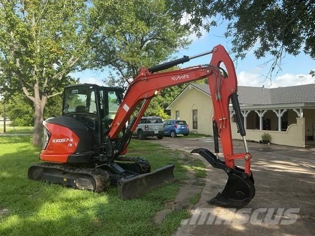 Kubota KX057-5 Pásové rýpadlá