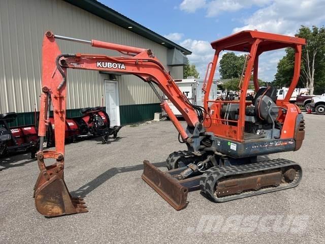 Kubota KX61-2 Pásové rýpadlá
