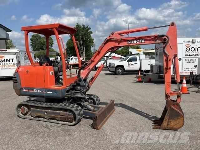 Kubota KX61-2 Pásové rýpadlá