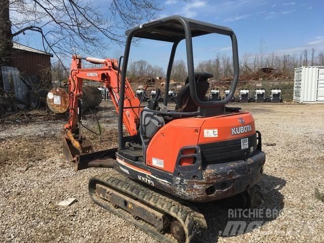 Kubota KX71-3 Pásové rýpadlá