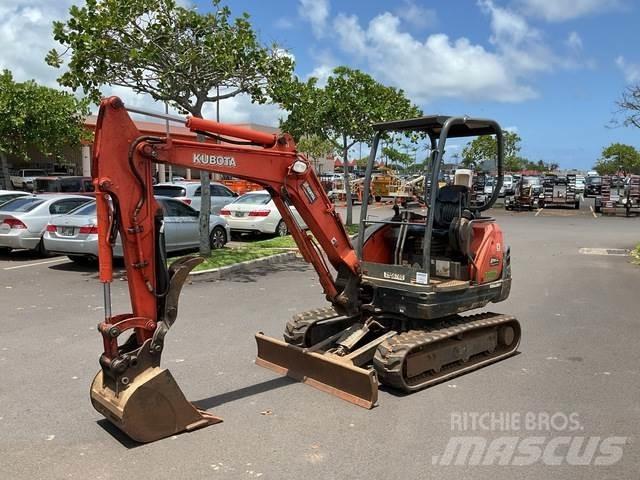 Kubota KX71-3S Pásové rýpadlá