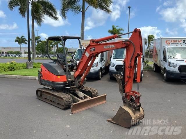 Kubota KX71-3S Pásové rýpadlá