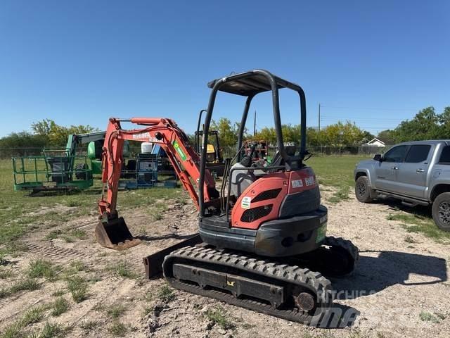 Kubota U25 Pásové rýpadlá