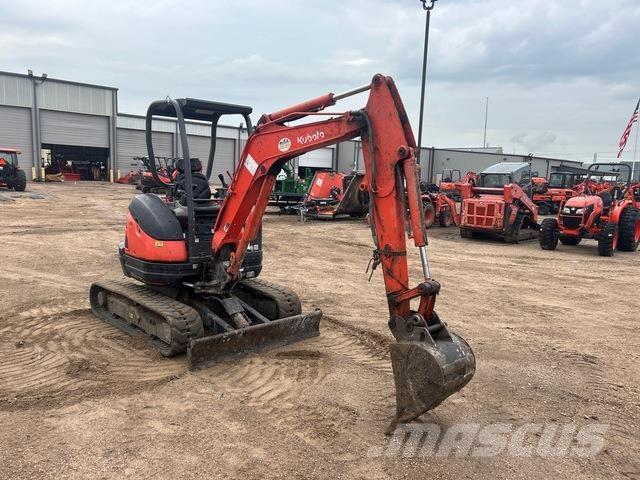 Kubota U25 Pásové rýpadlá