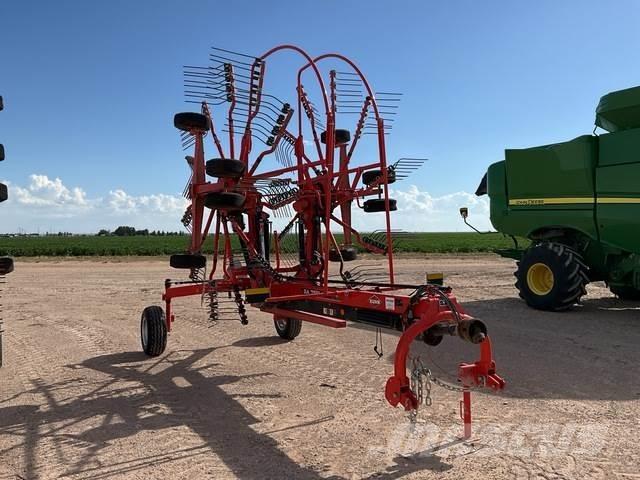 Kuhn GA7501+ Obracače a zhrabovače sena