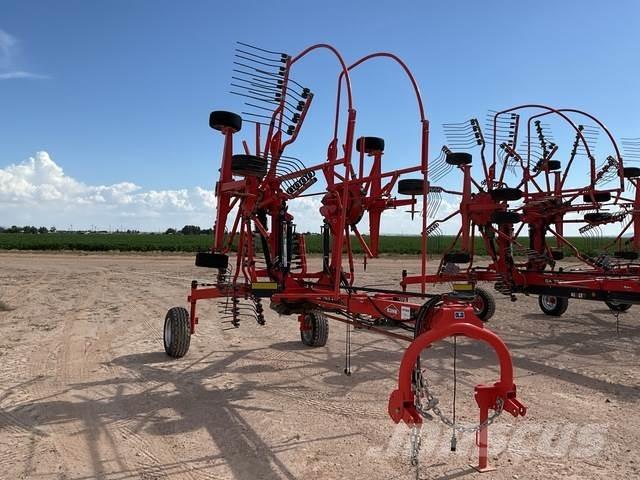 Kuhn GA7501+ Obracače a zhrabovače sena