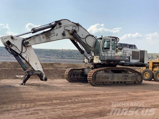 Liebherr 984C Pásové rýpadlá