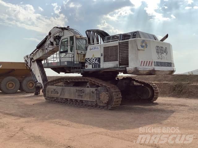 Liebherr 984C Pásové rýpadlá
