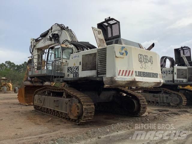 Liebherr R984C Pásové rýpadlá
