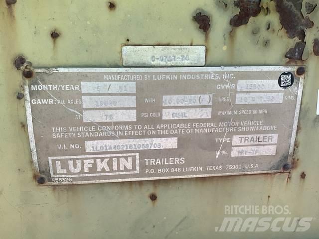 Lufkin TFV-IP Skriňové prívesy