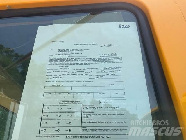 Mack 700 Snežné pluhy, predné snežné radlice