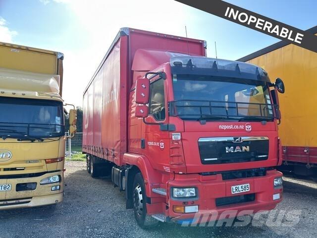 MAN TGM 18.340 Nákladné vozidlá s bočnou zhrnovacou plachtou